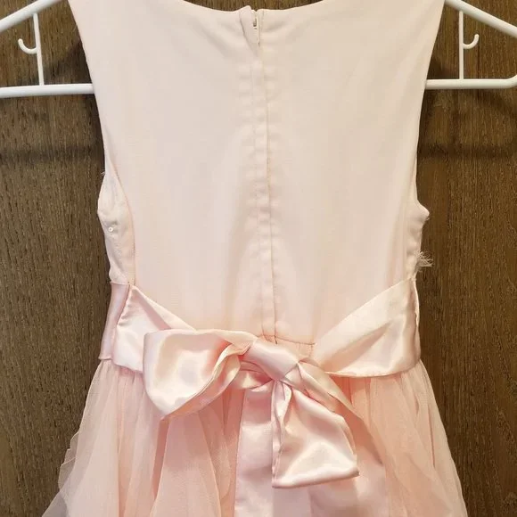 Girls Pink Bonnie Jean dress - Picture 4 of 5